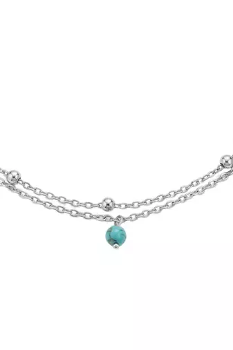 Stylish 2 layer belly chain kamarband beads studded festive occasion jewelry for women