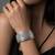 Elephant engraved cuff bracelet for women