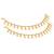 White kundan & beads studded ethnic anklet traditional payal jewellery gift for women