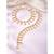 White kundan & beads studded ethnic anklet traditional payal jewellery gift for women