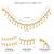 White kundan & beads studded ethnic anklet traditional payal jewellery gift for women