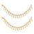 White kundan & beads studded ethnic anklet traditional payal jewellery gift for women