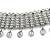 Crystal necklace tassel choker neck chain rhinestone fashion jewellery gift for women
