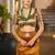 Mustard mustard woven design designer saree with zari detail