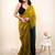 Multicolor woven design khadi saree