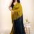 Multicolor woven design khadi saree