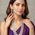 Rhodium white long necklace earrings maangtikka set for women crystal