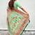 Green woven design silk blend saree