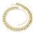 Green faux emerald & lariya studded stylish belly chain kamar band ethnic jewelry for women