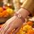 Ethnic rani pink openable bracelet for women crystal studded | festive stylish design jewellery
