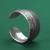 Silver plated cuff style bracelet floral engraved fashion jewellery gift for women
