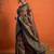 Navy blue woven design banarasi saree