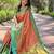 Pink woven design zari kanjeevaram saree