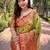 Green woven design zari kanjeevaram saree