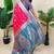Pink woven design zari silk blend handloom kanjeevaram saree
