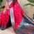Pink woven design zari silk blend handloom kanjeevaram saree