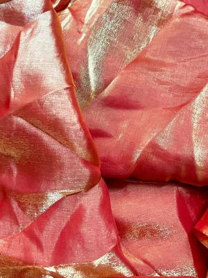 Red satin saree 5