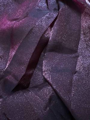 Purple irsia solid shimmer georgette silk party wear sarees 5