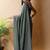 Olive silk blend saree
