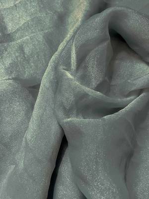 Olive silk blend saree 5