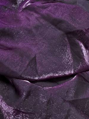 Purple satin saree 5