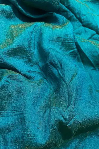 Teal solid shimmer georgette silk party wear sarees