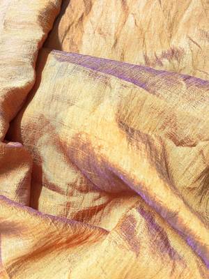 Yellow solid shimmer georgette silk party wear sarees 5