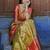 Mustard floral zari kanjeevaram saree