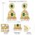 Kundan & beads studded green jhumki earrings ethnic jewelry for women