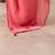 Peach ethnic motifs kutchi embroidery satin designer saree