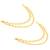Beads studded double layer earrings chain ethnic jewellery gift for women