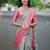 Blue floral zari kanjeevaram saree