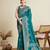 Green woven design zari banarasi saree