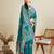 Green woven design zari banarasi saree