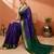 Purple ethnic motifs zari art silk kanjeevaram saree