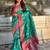 Green woven design zari kanjeevaram saree