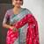 Pink woven design zari kanjeevaram saree