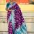 Purple woven design zari kanjeevaram saree