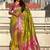 Green woven design zari kanjeevaram saree