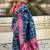 Blue woven design zari kanjeevaram saree