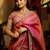 Multicolor ombre zari net saree