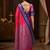 Red woven design zari  cotton kanjeevaram saree