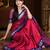 Red woven design zari  cotton kanjeevaram saree