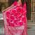 Pink ethnic motifs woven design zari kanjeevaram saree