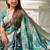 Green floral woven design zari kanjeevaram saree