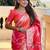 Peach peach woven design zari kanjeevaram saree