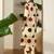 Off white printed cotton kurta trouser set