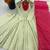 Pista roman silk readymade anarkali suit with embroidery & sequence work