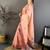 Peach women floral embroidered designer muga saree