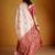 Off white woven design zari art silk designer banarasi saree